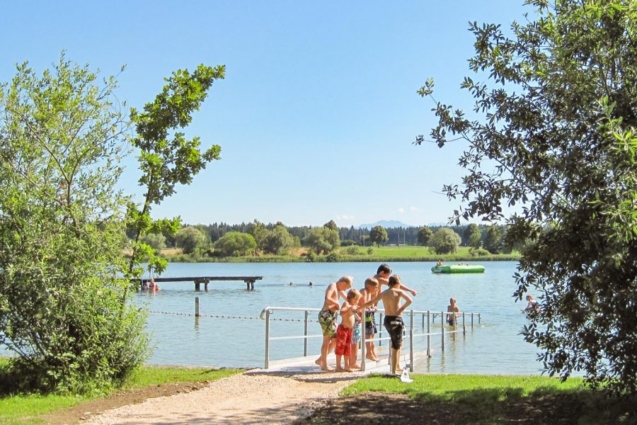 strandbad obing zugang barrierefrei