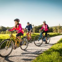 radfahren mit der familie