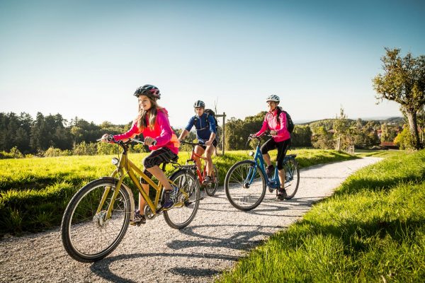 radfahren mit der familie