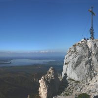 gipfelkreuz kampenwand