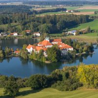 Kloster Seeon Luftaufnahme